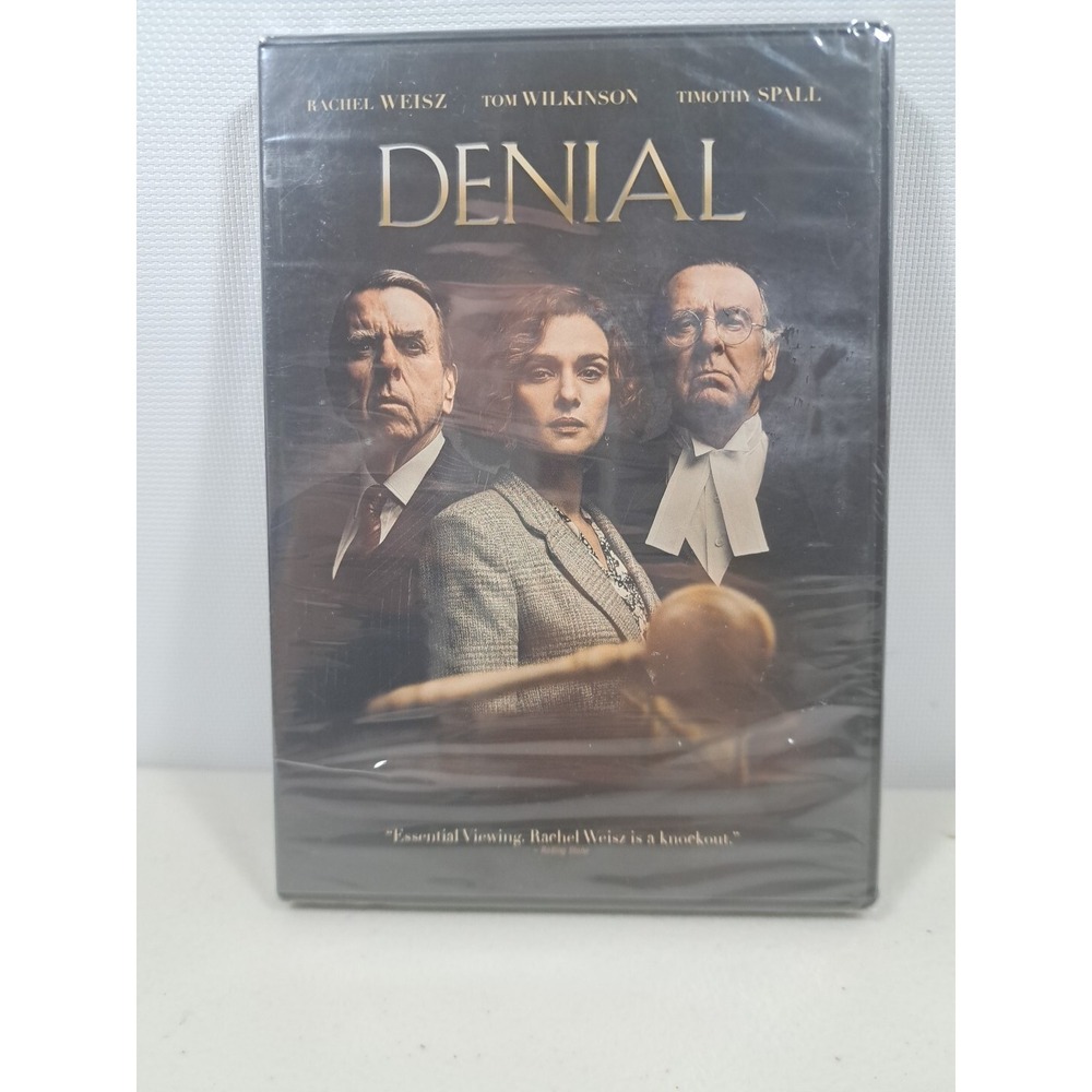 New‎  Sealed! Denial DVD, 2016, anamorphic widescreen Rachel Weisz Tom Wilkinson